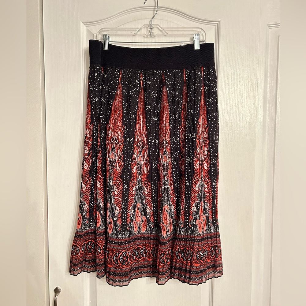 Bohemian Style Midi Maxi Skirt